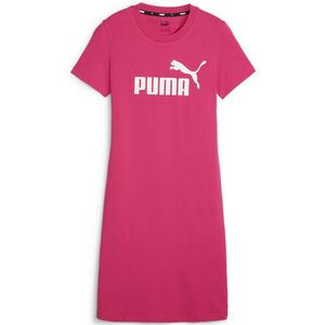 Puma Ess Short Sleeve Dress Roze XS Vrouw
