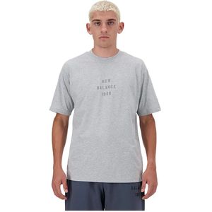 New Balance - Iconic Collegiate Graphic - T-shirt - Korte Mouwen