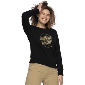 Santa Cruz Crew Holo Moon Dot Front Sweatshirt