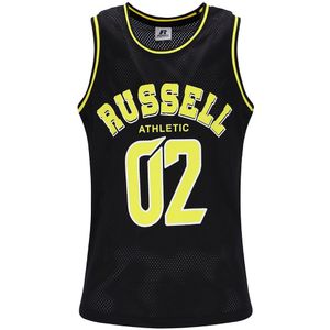 Russell Athletic Kennedy Short Sleeve T-shirt Zwart L Man