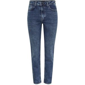 Pieces Bella Tappered Ankle Fit Mb406s High Waist Jeans Blauw 31 / 30 Vrouw