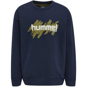 hummel® - hmlJARRIE - Sweatshirt - Groen - Biologisch Katoen - Gerecycled Polyester