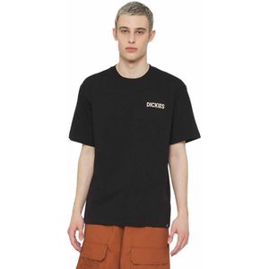 Dickies Beach Short Sleeve T-shirt Zwart S Man