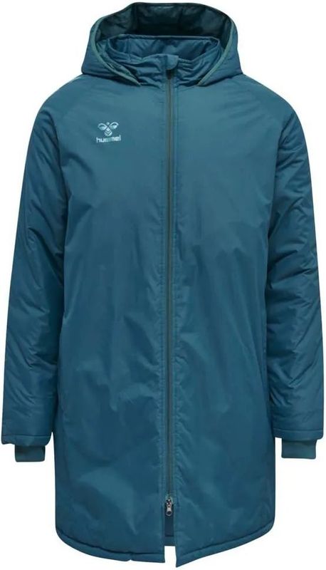 Hummel - Core Xk Bench Jas - Zwart - Geweven Polyester - Gewatteerde Vulling