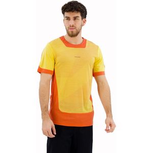 Icebreaker Zoneknit™ Geodetic Short Sleeve T-shirt Oranje M Man