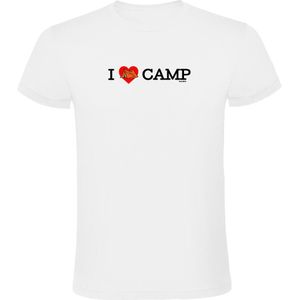 Kruskis I Love Camp Short Sleeve T-shirt Wit S Man
