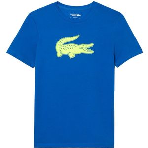 Lacoste Th2042 Short Sleeve T-shirt Blauw L Man