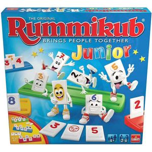 Rummikub Junior - Speelplezier voor kinderen vanaf 4 jaar - Geschikt voor 2-4 spelers