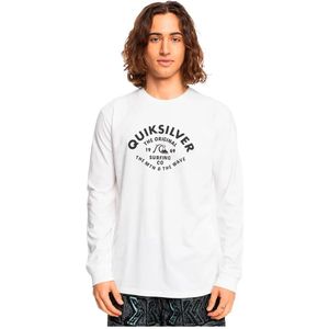 Quiksilver Script Talk T-shirt Met Lange Mouwen