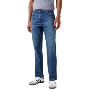 Wrangler 112350862 Texas Regular Fit Jeans Blauw 42 / 32 Man