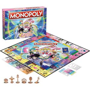 Usaopoly Monopoly Sailor Moon Spanish Board Game Veelkleurig