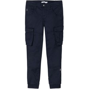 Name It Bamgo Regular Fitted Twill Pants Blauw 15 Years