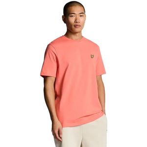 Lyle & Scott - T-Shirt - Coral - 100% Katoen
