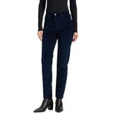 Lee - Carol - Corduroy Broek - Rivet Navy - Enkellang