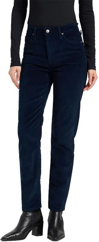 Lee - Carol - Corduroy Broek - Rivet Navy - Enkellang