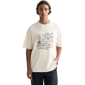 Scotch & Soda 183094 T-shirt Met Korte Mouwen