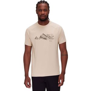 Mammut Mountain Finsteraarhorn Short Sleeve T-shirt Beige XL Man