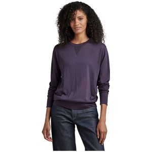 G-star Core Round Neck Sweater Paars XS Vrouw