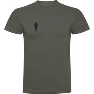Kruskis Shadow Tennis Short Sleeve T-shirt Grijs XL Man