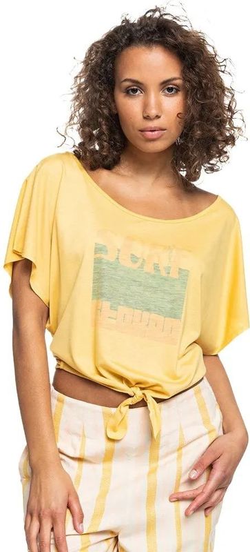 Roxy - Born To Be - T-shirt - Korte Mouwen - Polyester-Viscosemix