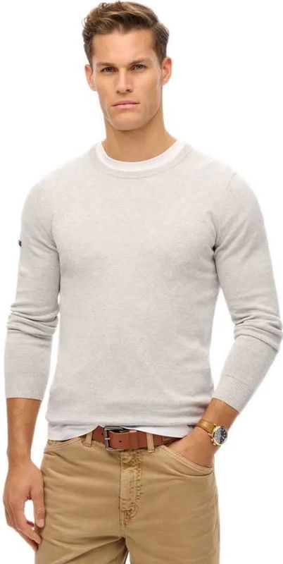 Superdry - Essentials Lw - Trui - Lichtgewicht - Relaxte Pasvorm