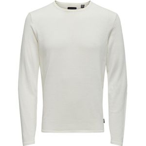 Only & Sons Garson 12 Crew Neck Sweater Wit M Man