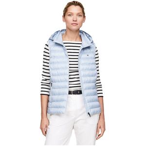 Tommy Hilfiger Padded Global Vest Blauw XS Vrouw