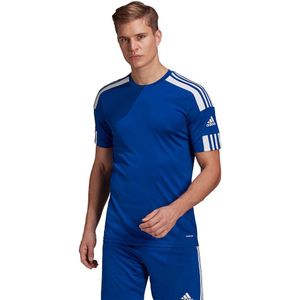 adidas Squadra 21 Sportshirt - Maat S - Mannen - donker blauw - wit