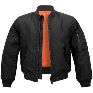 Brandit Ma1 Jacket Zwart 134-140 cm Jongen