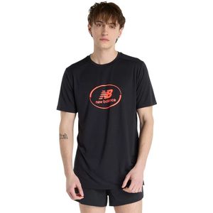 New Balance Se Gr Run T-shirt Met Korte Mouwen