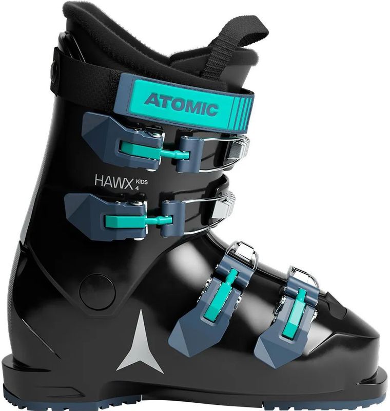 Atomic - Hawx Kids 4 - Skischoenen - Zwart/Blaauw - Junior