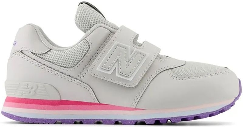 New Balance - 574 - Schoenen - Grijs - Klittenbandsysteem