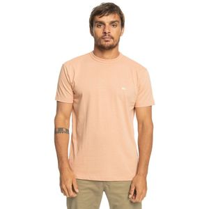 Quiksilver Essentials Short Sleeve T-shirt Beige S Man