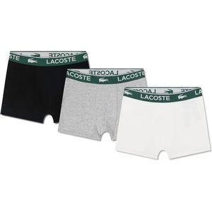 Lacoste Kids Solid Boxers 3 Eenheden