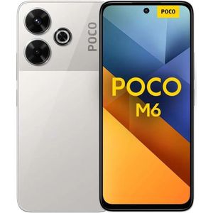 Poco - M6 - Smartphone - Zilver - 8 GB RAM - 256 GB Opslag
