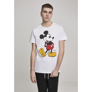 Urban Classics Mickey Mouse Big T-shirt Wit 4XL Man