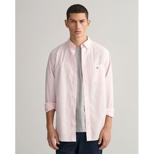 Gant Reg Long Sleeve Shirt Roze XL Man