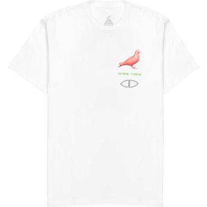 Poler Thermo Pigeon Short Sleeve T-shirt Wit L Man