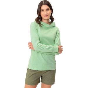 Vaude - Tuenno - Hoodie - Grijs - 50% Polyester 46% Katoen 4% Elastaan