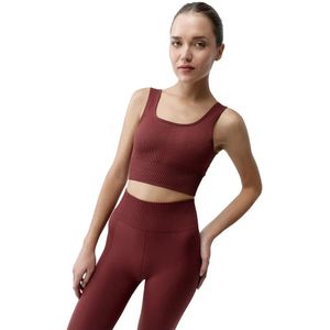 Born Living Yoga Idara Seamless Sporttop Met Hoge Ondersteuning