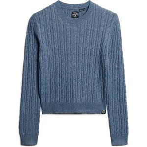Superdry - Getailleerde Kabeltrui - Dames - Sweaters
