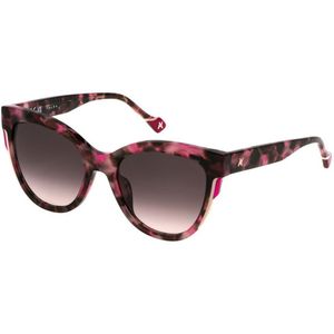 Yalea Sya121 Sunglasses Paars Brown Gradient Pink / CAT3 Man