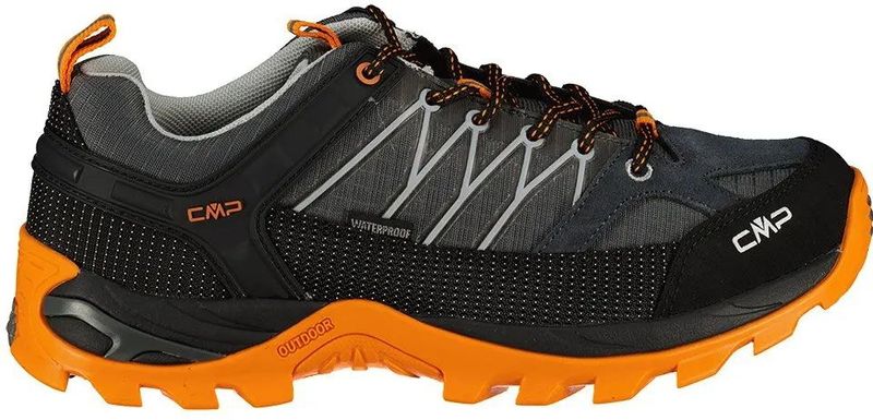 Cmp - Rigel Low Wp - Wandelschoenen - Grijs - Mesh - Waterdicht