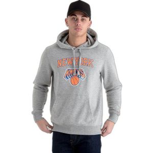New Era Nba Regular New York Knicks Hoodie Grijs XL Man
