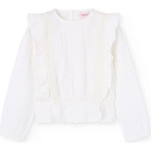 Boboli Loose Overhemd Met Lange Mouwen