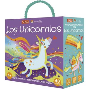 Manolito Books Unicorns Book Puzzle Veelkleurig