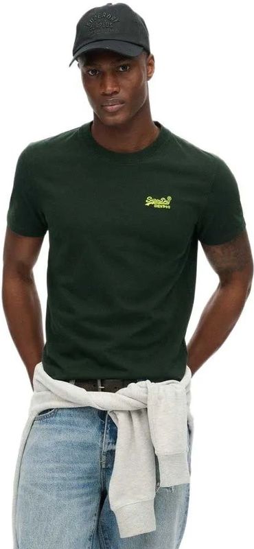 Superdry Essential Logo Embroidered T-shirt Met Korte Mouwen