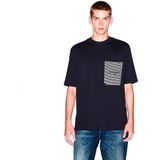 Armani Exchange - XM001080_AF10361 - T-shirt - Gestreept - Korte Mouwen