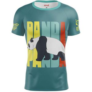 Otso Emoji Panda Short Sleeve T-shirt Veelkleurig XL Man