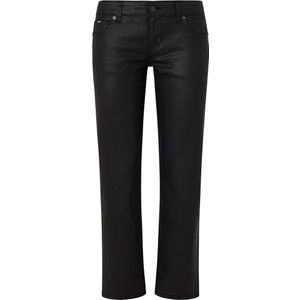 Pepe Jeans Slim Fit Coated Low Waist Jeans Blauw 31 / 32 Vrouw